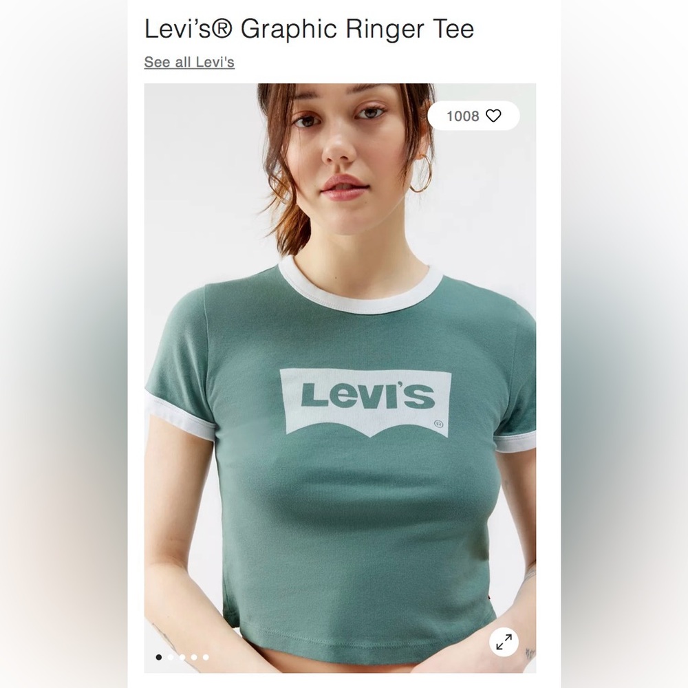 Levi’s Graphic Ringer Tee